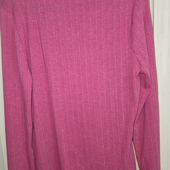 Staccato Vibrant Pink Ribbed Crew Neck Sweater - Picture 3 of 3
